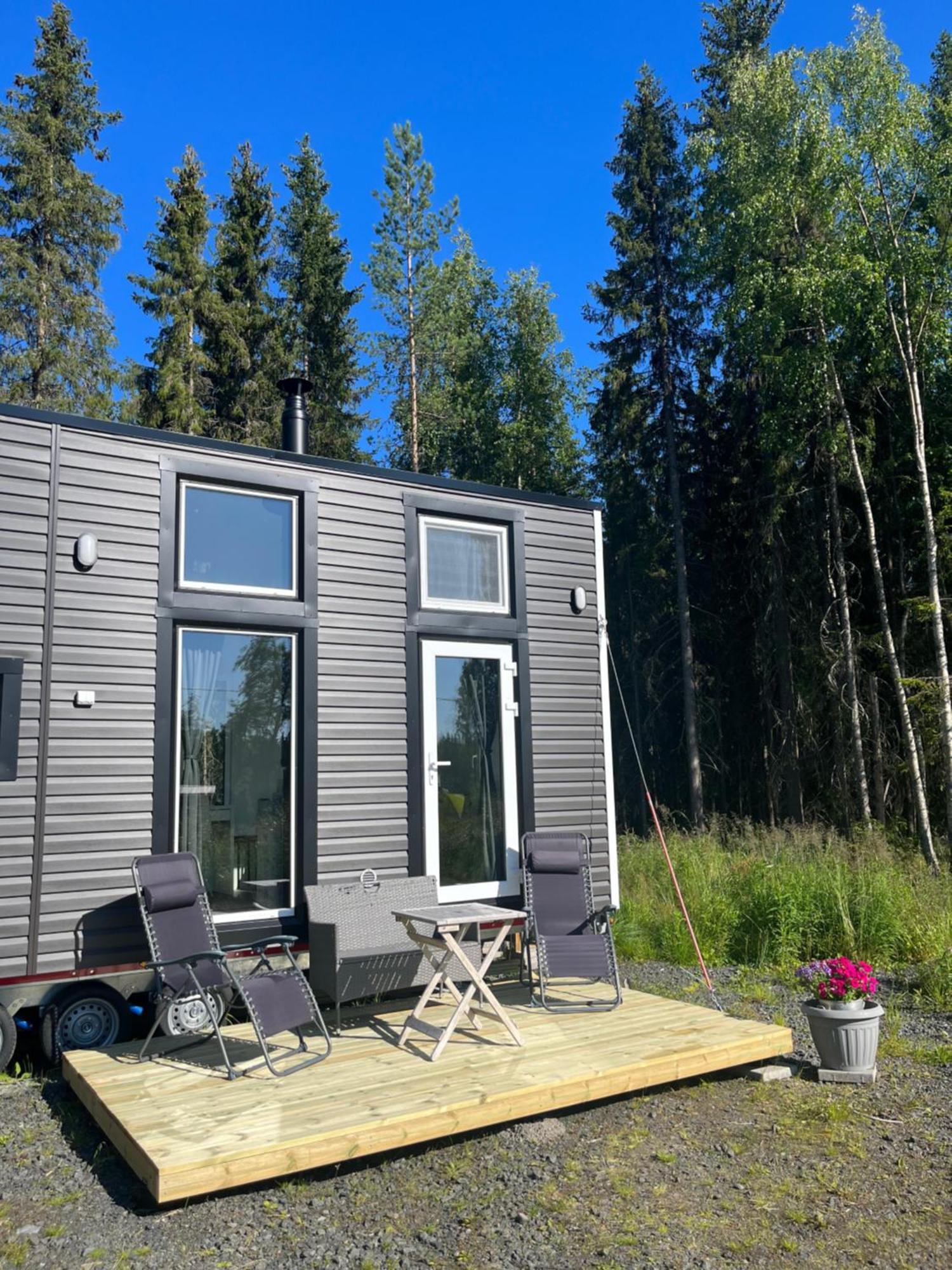 Willa Luxus Tiny House Saagala Tornio Zewnętrze zdjęcie
